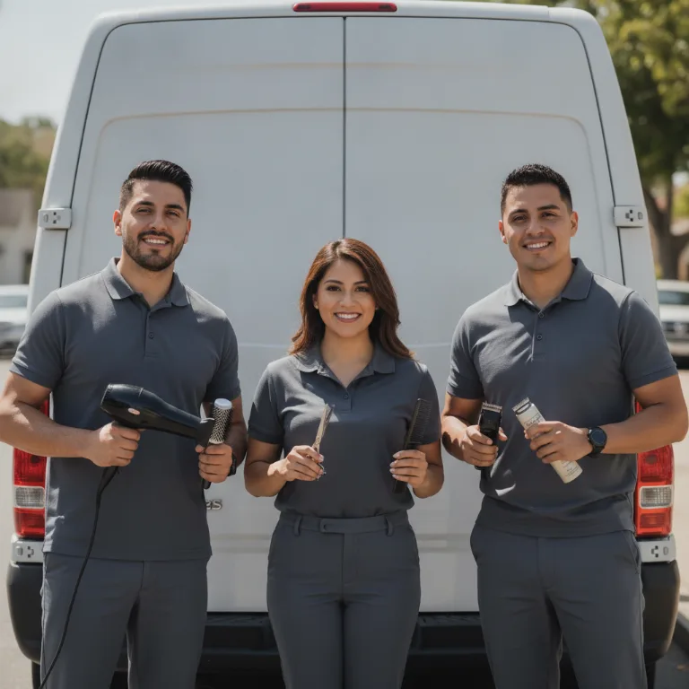 Cabeleireiro de Luxo equipe em Suzano